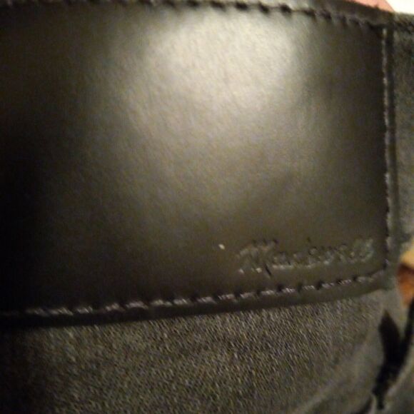 Madewell Stovepipe Skinny Jeans-Size 23-Banberry Wash-Raw Hem Edition-Stretch - Picture 7 of 10